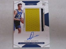 2021 Panini National Treasures Chris Duarte #117 card