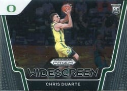 2021 Panini Prizm Draft Picks Widescreen Chris Duarte #12 card