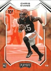 2021 Panini Playoff Base Set Chris Evans #294 card