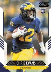 2021 Score Base Set Chris Evans #380 card