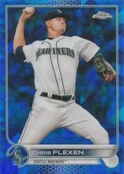 2022 Topps Chrome Sapphire Edition Base Set Chris Flexen #311 card