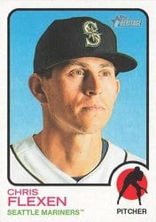 2022 Topps Heritage Base Set Chris Flexen #94 card
