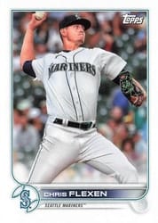 2022 Topps Mini Base Set Chris Flexen #311 card