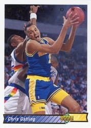 1992-93 Upper Deck Base Set Chris Gatling #221 card