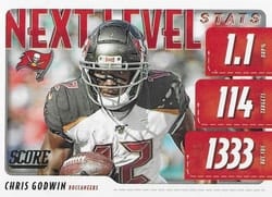 2020 Score Next Level Stats Chris Godwin #NLS-CG card