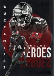2021 Panini Absolute Unsung Heroes Chris Godwin #15 card
