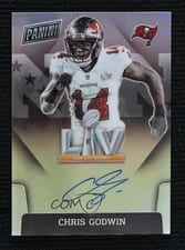 2021 Panini Contenders Optic 2020 Super Bowl Signatures Prizm Chris Godwin #SBLV-CG card