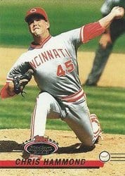 1993 Stadium Club Base Set Chris Hammond #209 card