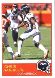 2019 Score Base Set Chris Harris Jr. #21 card