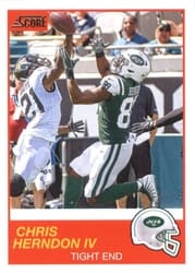 2019 Score Base Set Chris Herndon IV #157 card
