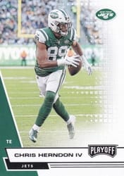 2020 Panini Playoff Base Set Chris Herndon IV #21 card