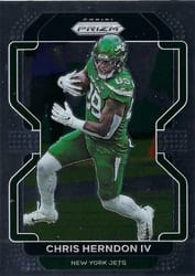 2021 Panini Prizm Base Set Chris Herndon IV #87 card