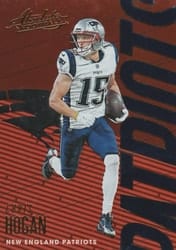 2018 Panini Absolute Base Set Chris Hogan #66 card