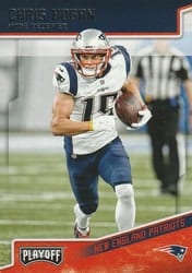 2018 Panini Playoff Base Set Chris Hogan #129 card