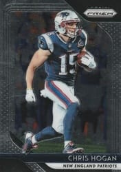 2018 Panini Prizm Base Set Chris Hogan #73 card