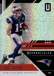 2018 Panini Unparalleled Base Set Chris Hogan #130 card