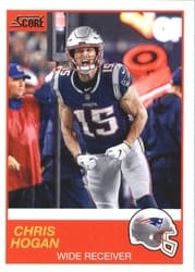 2019 Score Base Set Chris Hogan #151 card