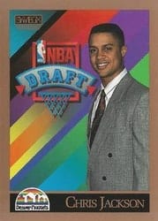 1990-91 SkyBox Base Set Chris Jackson #357 card