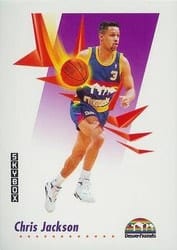 1991-92 SkyBox Base Set Chris Jackson #70 card