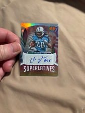 2021 Panini Illusions Superlatives Chris Johnson #SU-12 card