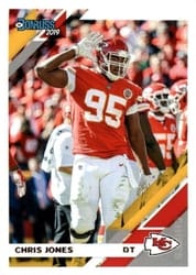 2019 Donruss Base Set Chris Jones #7 card