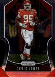 2019 Panini Prizm Base Set Chris Jones #213 card