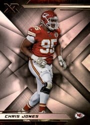 2019 Panini XR Base Set Chris Jones #54 card