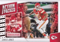 2020 Panini Rookies & Stars Action Packed Chris Jones #29 card