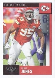 2020 Score Base Set Chris Jones #140 card