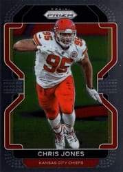 2021 Panini Prizm Base Set Chris Jones #192 card