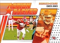 2021 Panini Rookies & Stars Action Packed Chris Jones #AP-29 card