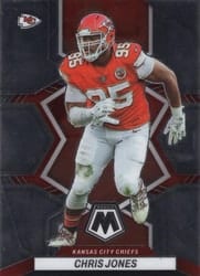 2022 Panini Mosaic Base Set Chris Jones #99 card