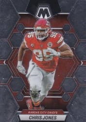 2023 Panini Mosaic Base Set Chris Jones #114 card