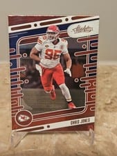 2024 Panini Absolute Base Set Chris Jones #52 card