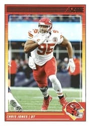 2024 Score Base Set Chris Jones #142 card