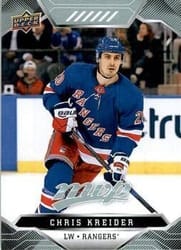 2019-20 Upper Deck MVP Base Set Chris Kreider #112 card