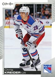 2020-21 O-Pee-Chee Base Set Chris Kreider #262 card