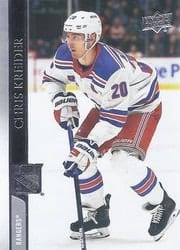2020-21 Upper Deck Base Set Chris Kreider #375 card