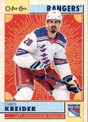 2022-23 O-Pee-Chee Retro Chris Kreider #142 card