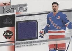 2022-23 SP Game Used 2022 NHL All-Star Game Jersey Chris Kreider #AS-17 card