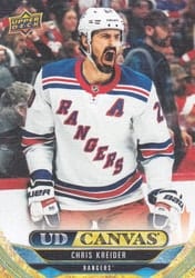 2024-25 Upper Deck UD Canvas Chris Kreider #C-12 card