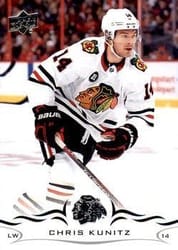 2018-19 Upper Deck Base Set Chris Kunitz #295 card