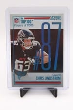 2024 Score Top 100 Chris Lindstrom #87 card