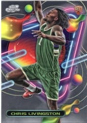 2023-24 Topps Chrome Cosmic Base Set Chris Livingston #197 card