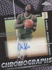 2024-25 Topps Chrome Chromographs Chris Livingston #C-CL card