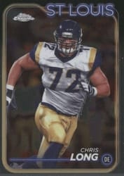 2024 Topps Chrome Base Set Chris Long #103 card