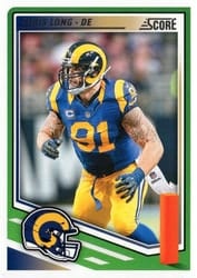 2025 Score Base Set Chris Long #208 card