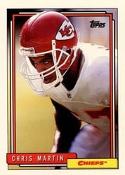1992 Topps Base Set Chris Martin #217 card