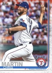 2019 Topps Base Set Chris Martin #357 card