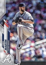 2020 Topps Update Base Set Chris Martin #U-125 card